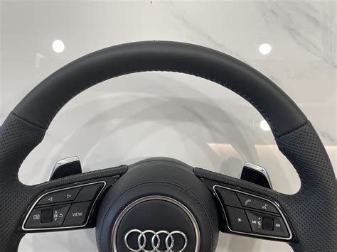 LED headlights are standard while a flat-bottomed <b>steering</b> <b>wheel</b>, "S" embossed seats, and quad tailpipes differentiate the S4 from the B9 A4. . Audi steering wheel price